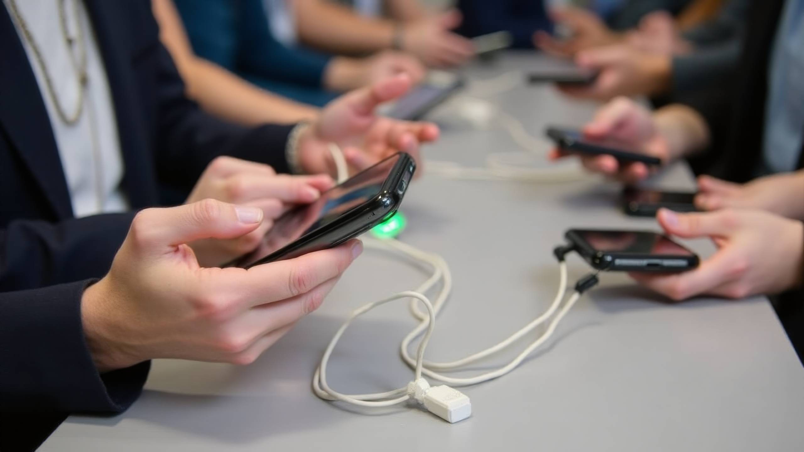 Famiglia moderna con soluzioni di ricarica